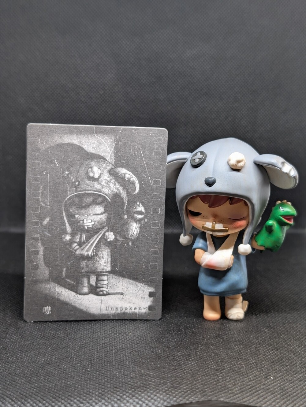 Pop Mart Hirono Mime Series UNSPOKEN figure